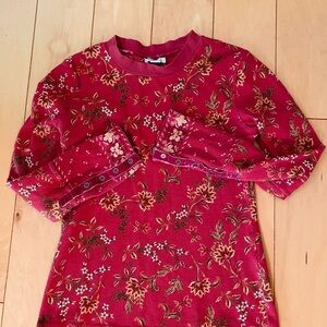 Sundance Thermal Velvet BOHO Long Sleeve Top